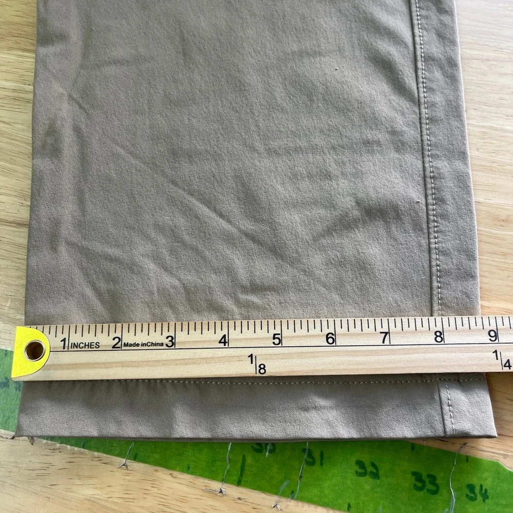 Under Armour Match Play Golf Pants Mens 36x32 Khaki Tan Tech Chino Drive *READ